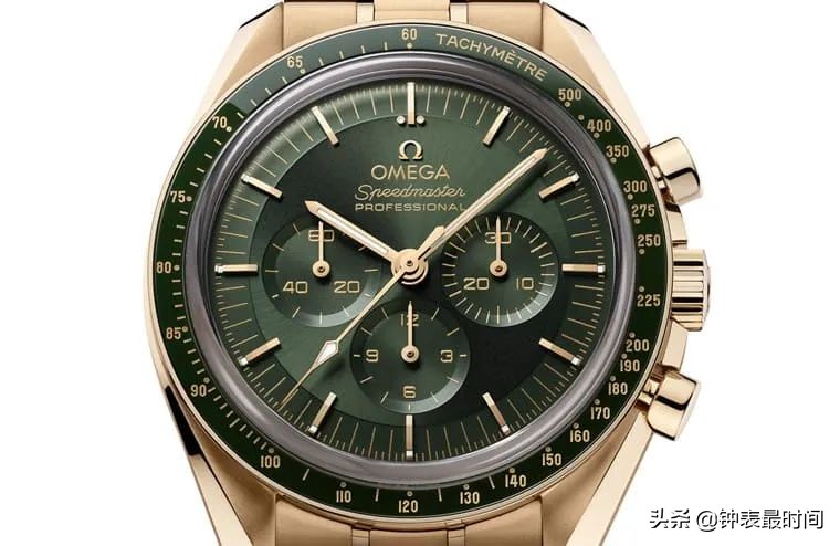 歐米茄超霸登月:致敬Or迎合潮流的綠色盤面-復(fù)刻表