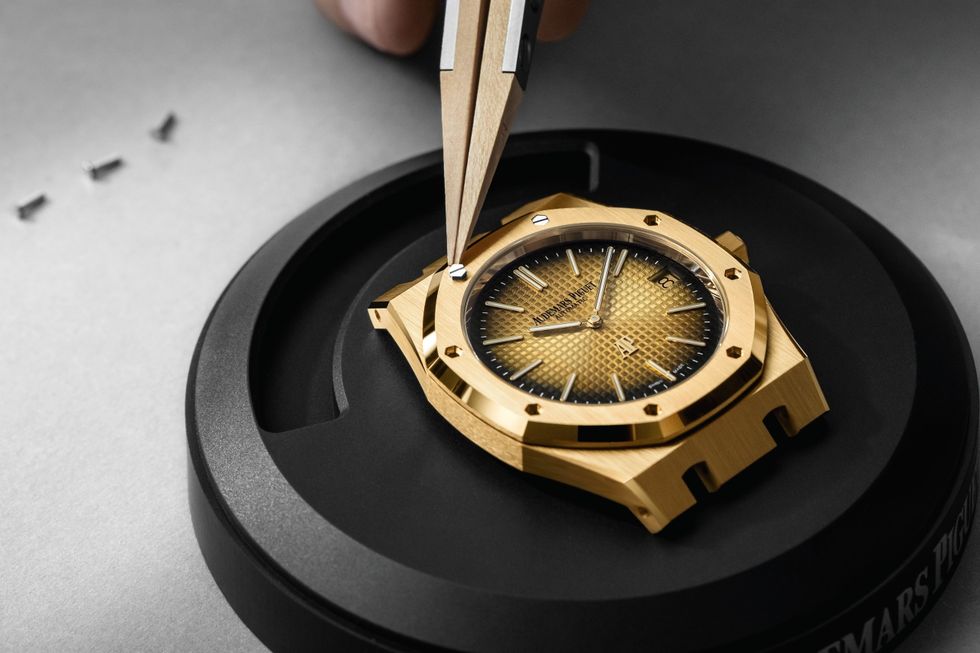 愛(ài)彼Royal Oak皇家橡樹(shù)系列「JUMBO」超薄腕表-復(fù)刻表