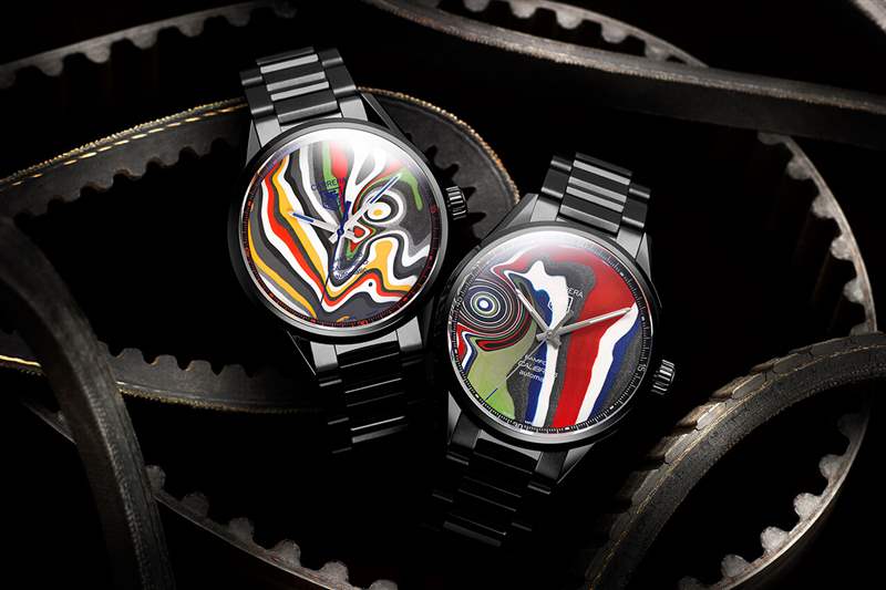 泰格豪雅隆重推出:BWD X Black Badger Fordite Carrera 5系列-復刻表