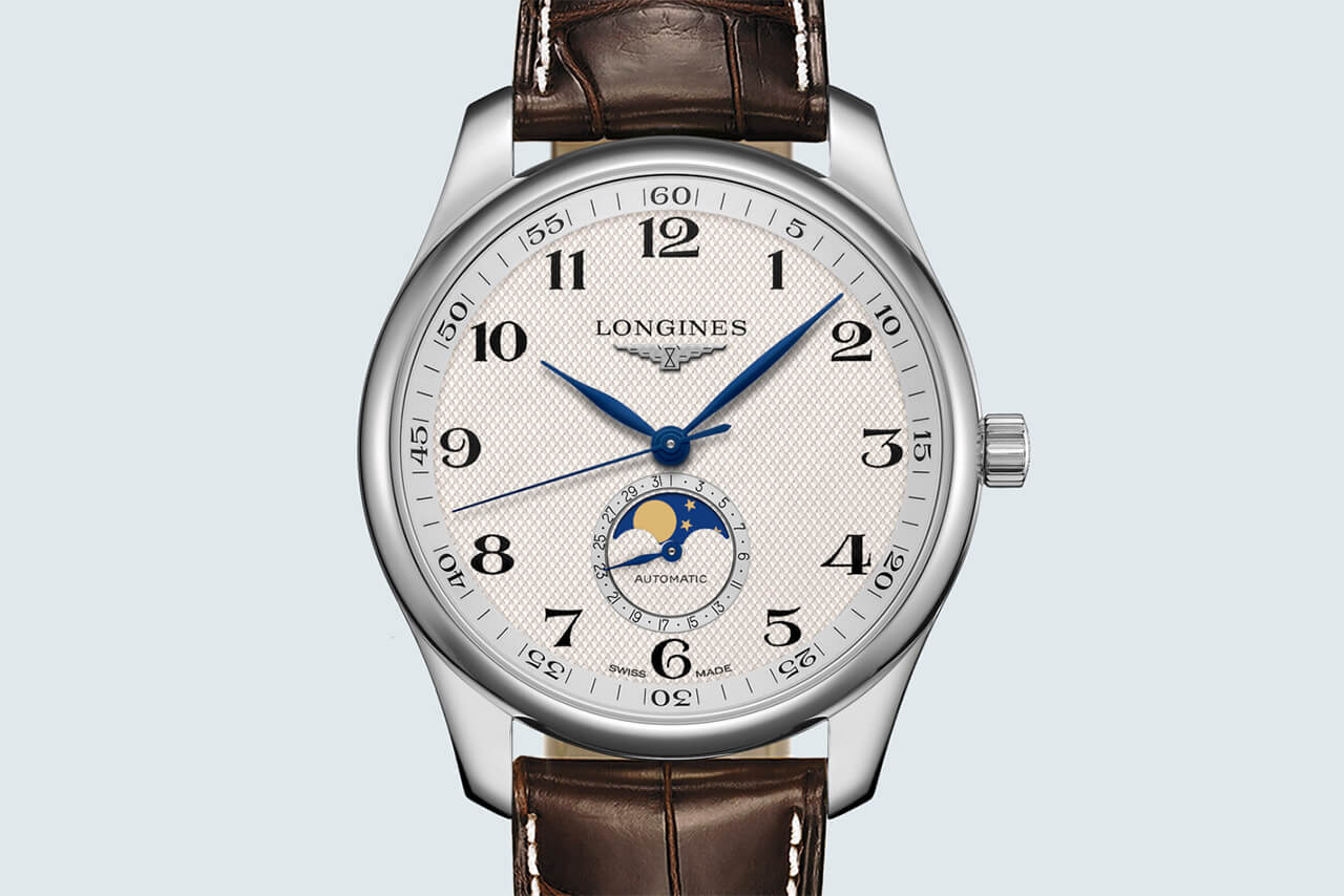 浪琴表大師系列月相手表介紹-復刻表