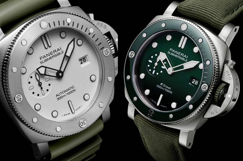 沛納海2022新表Submersible首次推出44mm表款,顏色搶鏡又份量十足-復刻表