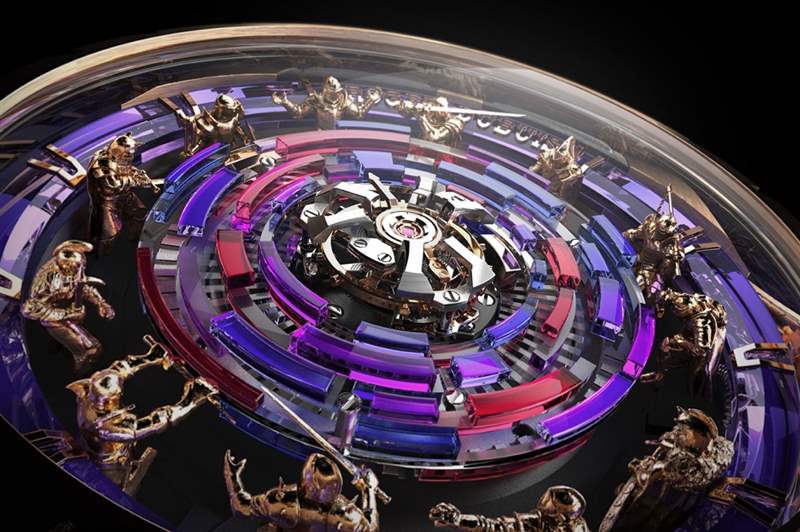 羅杰杜彼Roger Dubuis延續(xù)圓桌騎士的夢(mèng)幻傳奇-復(fù)刻表