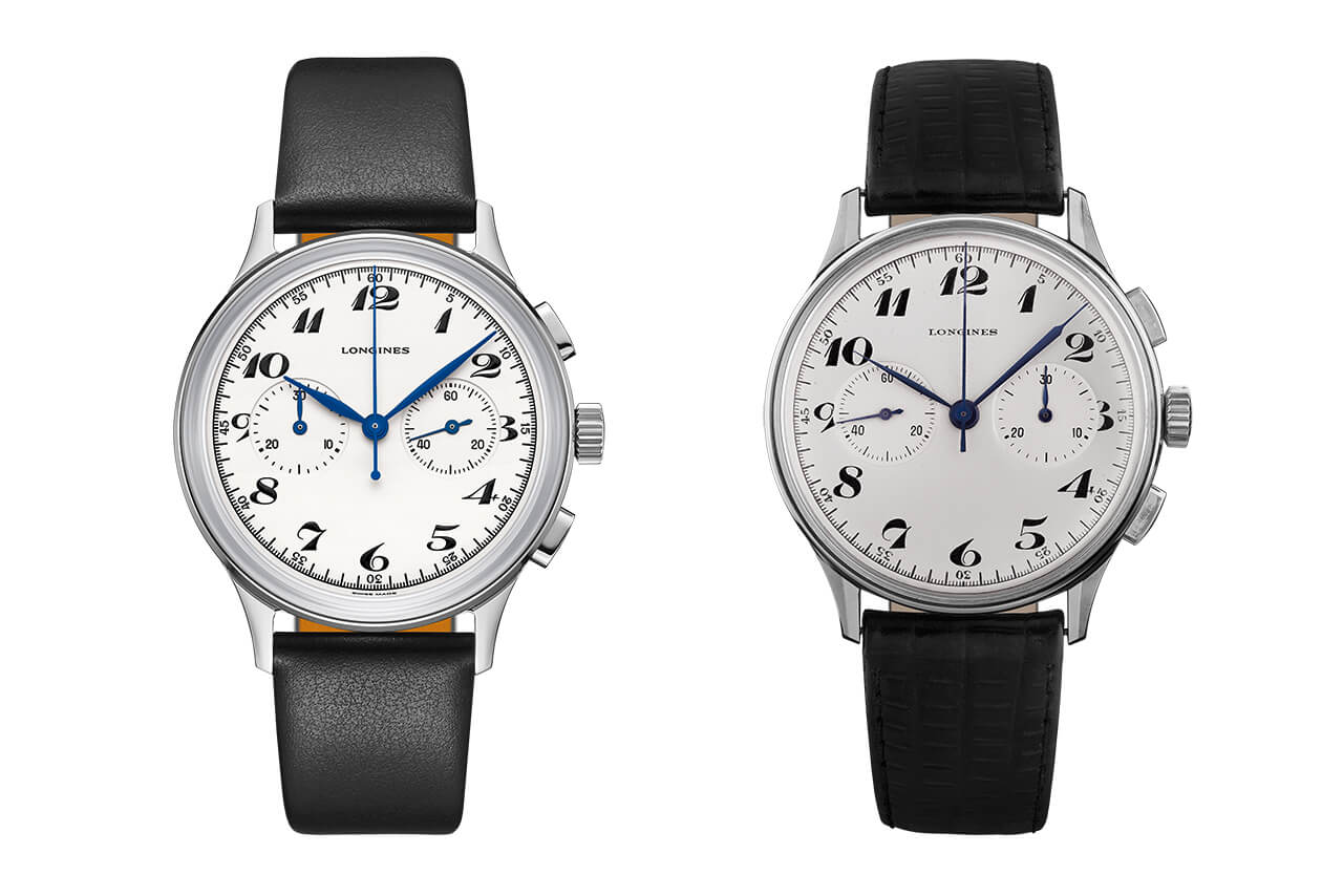 浪琴表傳承經典計時1946腕表L2.827.4.73.0-復刻表