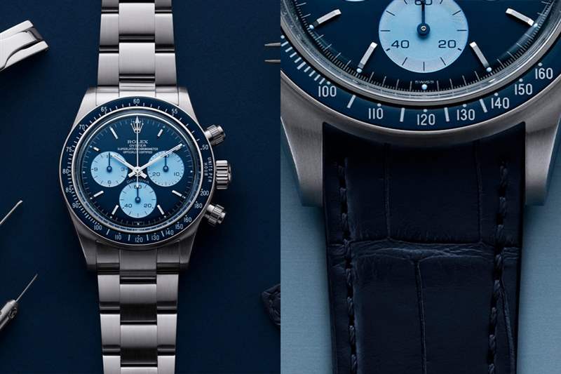 超型客制勞力士|多重藍調Daytona迪通拿-復刻表