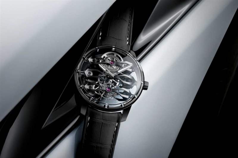 Girard-Perregaux芝柏表聯(lián)乘Aston Martin｜一身黑魂的Tourbillon with Three Flying Bridges - Aston Martin Edition-復(fù)刻表