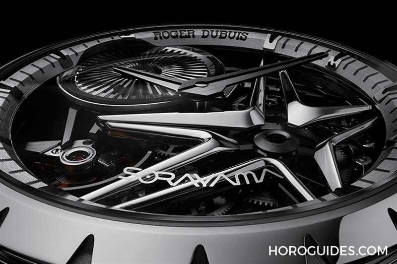 這款自動(dòng)盤轉(zhuǎn)起來很迷幻！Roger Dubuis攜手空山基推出Excalibur Sorayama Monobalancier腕表-復(fù)刻表