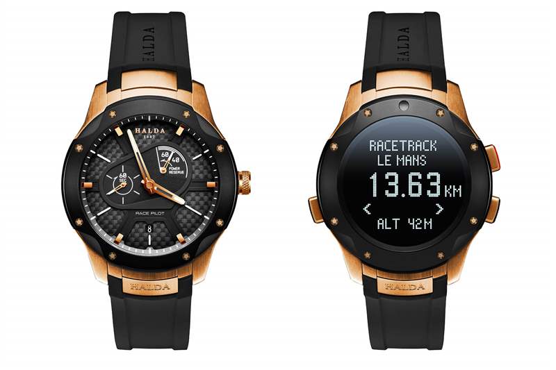 北歐小眾手表品牌Halda Race Pilot比賽的飛行員黃金版-復(fù)刻表