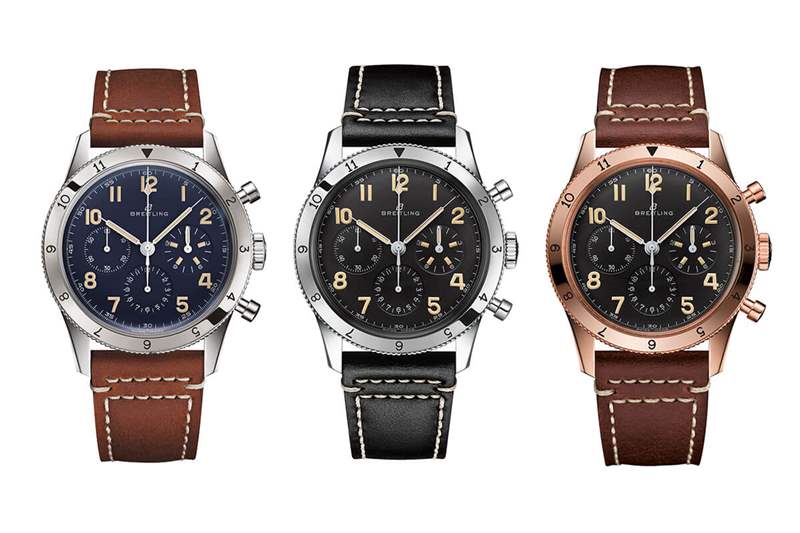 百年靈765 AVI 1953多功能計(jì)時復(fù)刻限量版腕表-復(fù)刻表