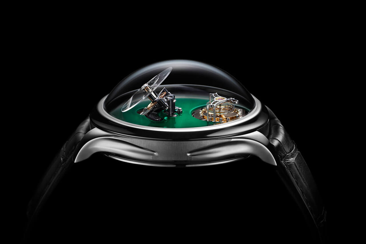 H. Moser & Cie x MB&F聯名半球型手表-復刻表