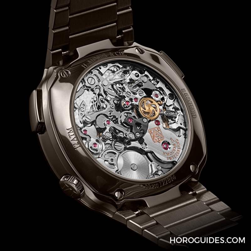 黑虎煙熏面,不被打倒的潮味!H. Moser & Cie.疾速者計時碼表Undefeated特別版-復(fù)刻表
