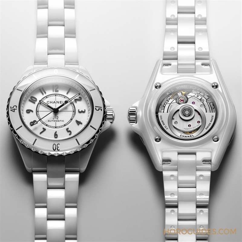 22年第一次換芯了香奈兒CHANEL J12腕表33mm款大方露背|J12 Caliber 12.2機芯腕表-復刻表