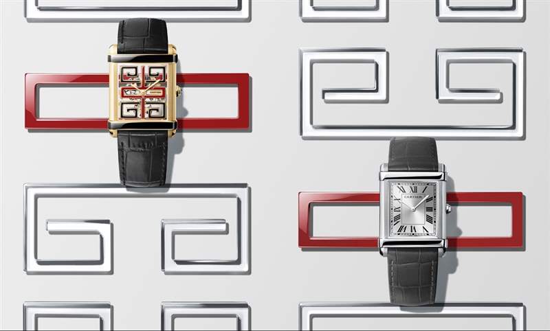 Cartier卡地亞Tank Chinoise藏著中國門廊,Ballon Bleu圓中有圓-復刻表