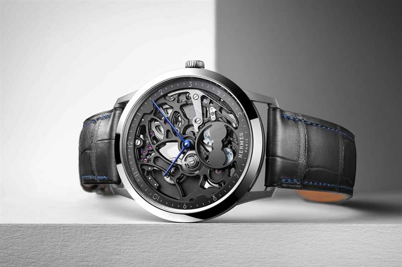 HERMèS愛(ài)馬仕的華麗雙月｜最新Slim d'Hermès Squelette Lune-復(fù)刻表