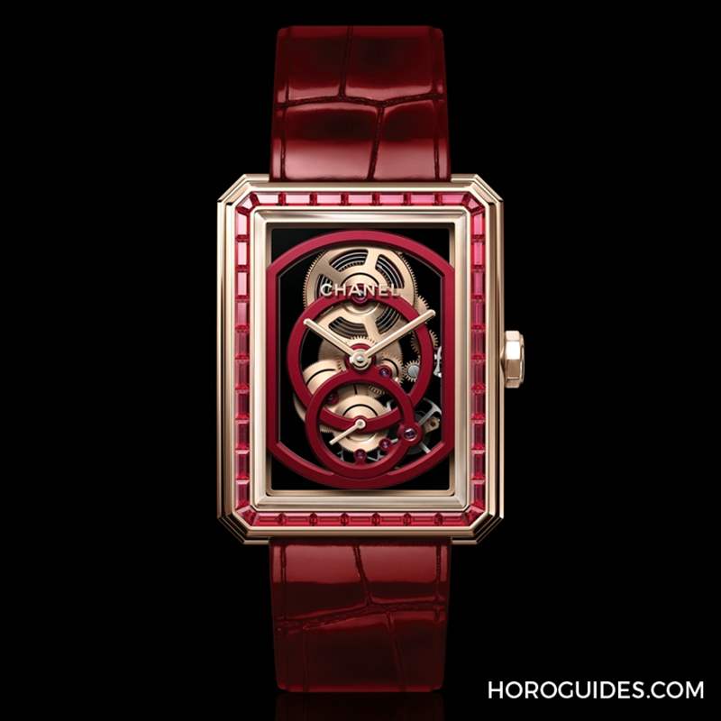 紅色，一種有力道的優雅｜CHANEL Red Edition腕表系列-復刻表
