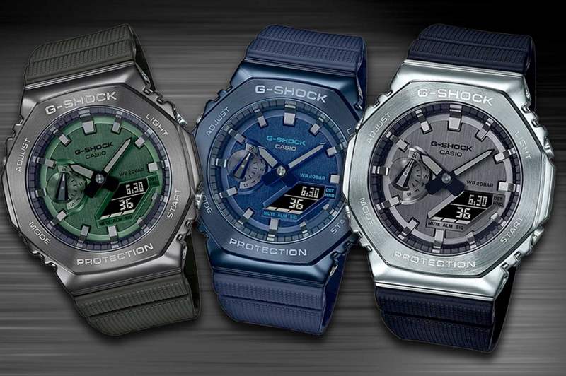 G-SHOCK Metal GM-S2100系列超吸引！全新金屬「農家橡樹」列陣搶盡焦點！-復刻表