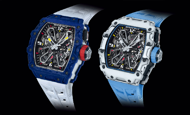 蝶形自動盤,自由切換上鏈模式!RICHARD MILLE RM 35-03 Rafael Nadal自動上鏈腕表-復刻表