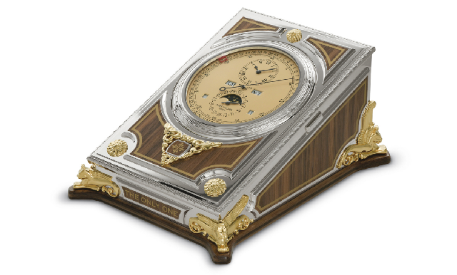 表王再出大招:百達翡麗為ONLY WATCH 2021獻上專利萬年歷座鐘-復刻表