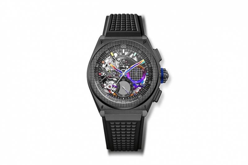 當(dāng)藝術(shù)呈現(xiàn)于表盤上|真力時(shí)Zenith DEFY 21 Felipe Pantone-復(fù)刻表