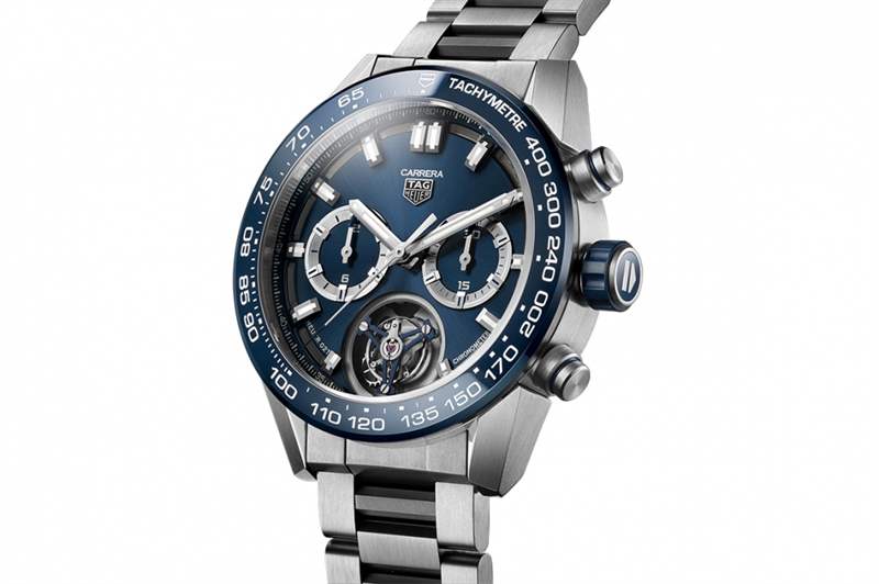 事隔五年再來!泰格豪雅TAG Heuer Carrera Heuer 02T陀飛輪計時腕表-復(fù)刻表