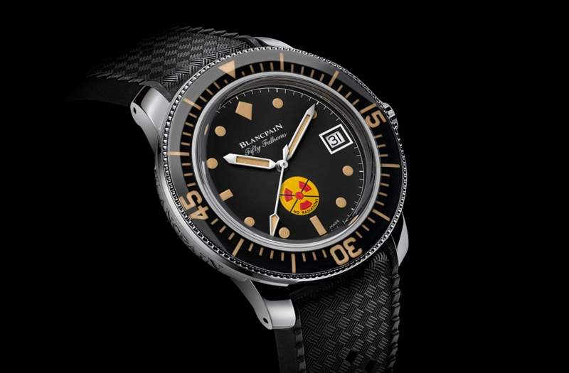 寶珀Blancpain Fifty Fathoms No Rad|讓經(jīng)典設計回歸的搶眼之作-復刻表