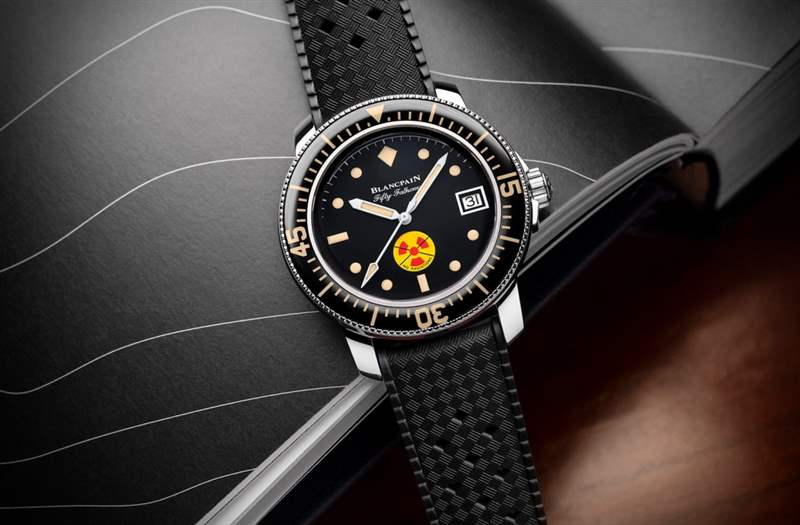 寶珀Blancpain Fifty Fathoms No Rad|讓經(jīng)典設計回歸的搶眼之作-復刻表
