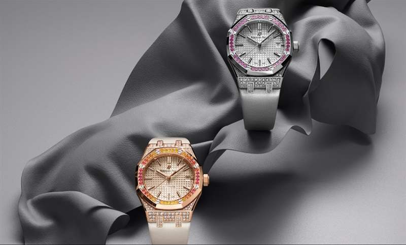 漸層寶石流光，愛彼皇家橡樹自動上鏈37毫米腕表-復刻表