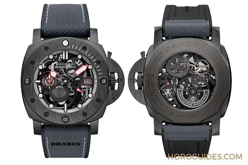 沛納海X 德國改裝品牌BRABUS,推出Submersible系列限量表-復(fù)刻表