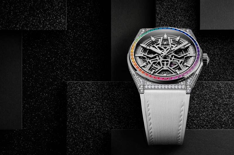 為這個圣誕添上色彩!真力時Zenith DEFY High Jewelry Rainbow-復(fù)刻表