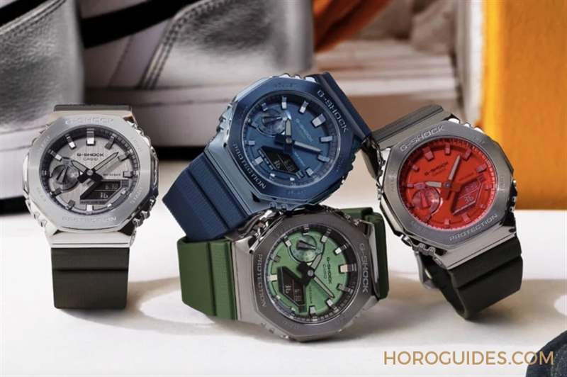 金屬版農(nóng)家橡樹來了!Casio G-Shock GM-2100腕表-復(fù)刻表