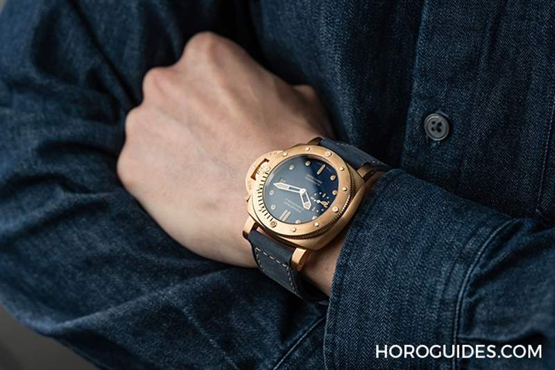 不只好看還更環(huán)保|沛納海Submersible 42毫米限量青銅潛水表-復(fù)刻表