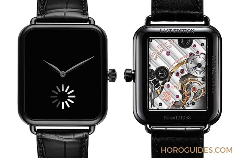 H.Moser & Cie專(zhuān)屬智慧「Loading小秒針」|Swiss Alp Watch Final Upgrade最終升級(jí)版-復(fù)刻表