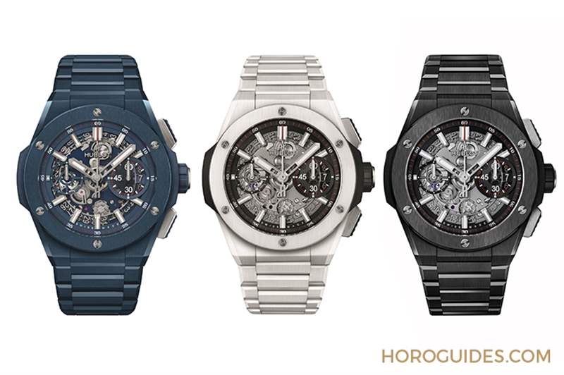 2021 LVMH鐘表周速報|HUBLOT冰橙藍寶石陀飛輪自動上鏈腕表、陶瓷鏈帶計時碼表-復刻表