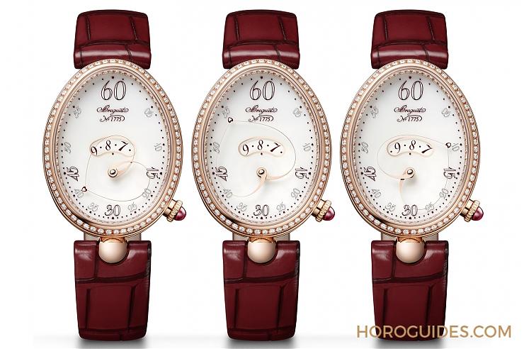 收放自如!前所未見的心形指針|Breguet那不勒斯系列心愿仕女鉆表-復(fù)刻表