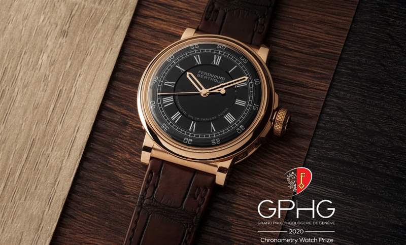 2020 GPHG最佳精準復雜腕表:FERDINAND BERTHOUD Chronomètre FB 2RE腕表-復刻表