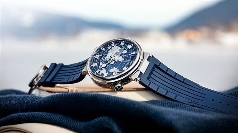 寶璣霍拉世界 5557-蕭邦L.U.C 全擊藍寶石-復刻表