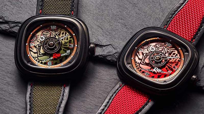 SEVENFRIDAY七個(gè)星期五T-老虎-復(fù)刻表