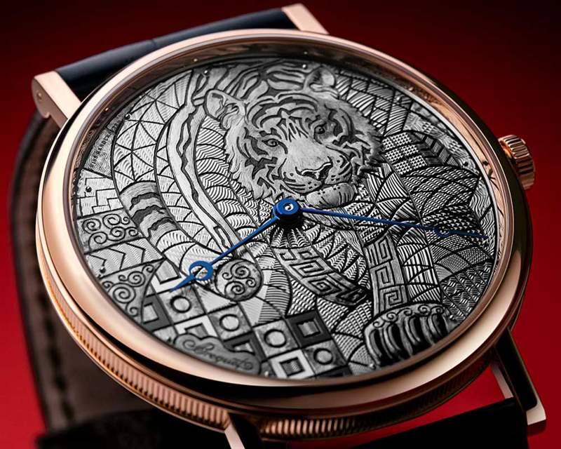 BREGUET寶璣經典 7145 老虎，時間之爪-復刻表