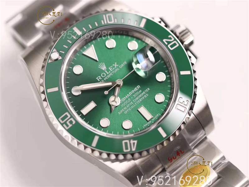 N廠勞力士綠水鬼v10版復刻表對比正品和ar廠水鬼怎么樣-復刻表