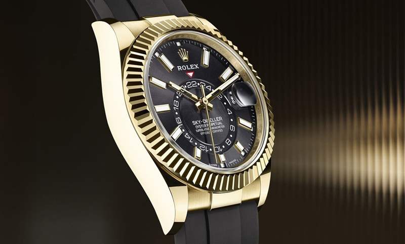 ROLEX Sky-Dweller首次搭配黑橡膠表帶！-復刻表