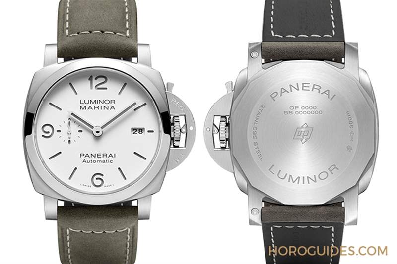 沛納海首見白色三明治面盤！Luminor Marina PAM01314腕表-復刻表