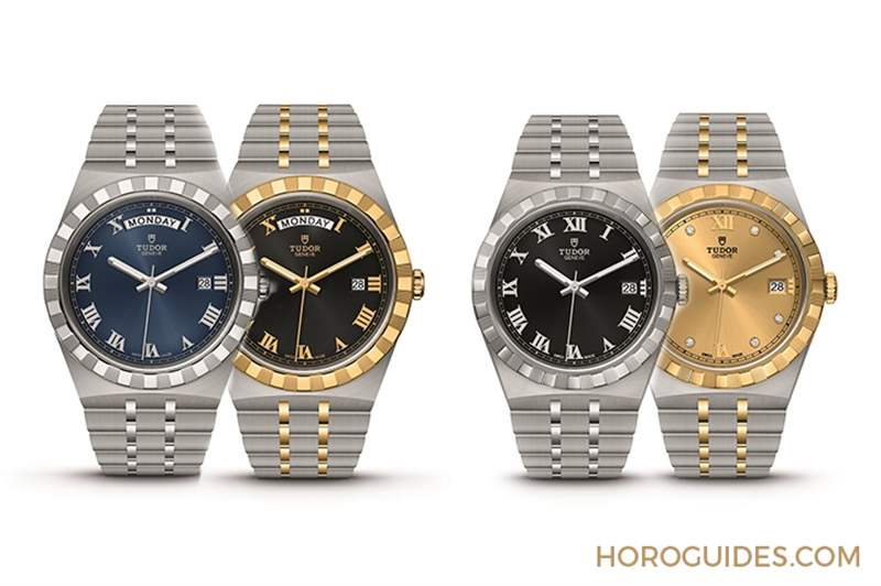 帝舵TUDOR Royal皇家系列重返當代！一次推出四種尺寸-復刻表