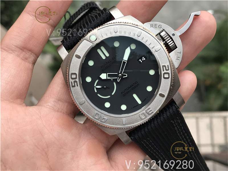 VS廠沛納海pam984鈦金屬腕表復(fù)刻做工怎么樣-復(fù)刻表