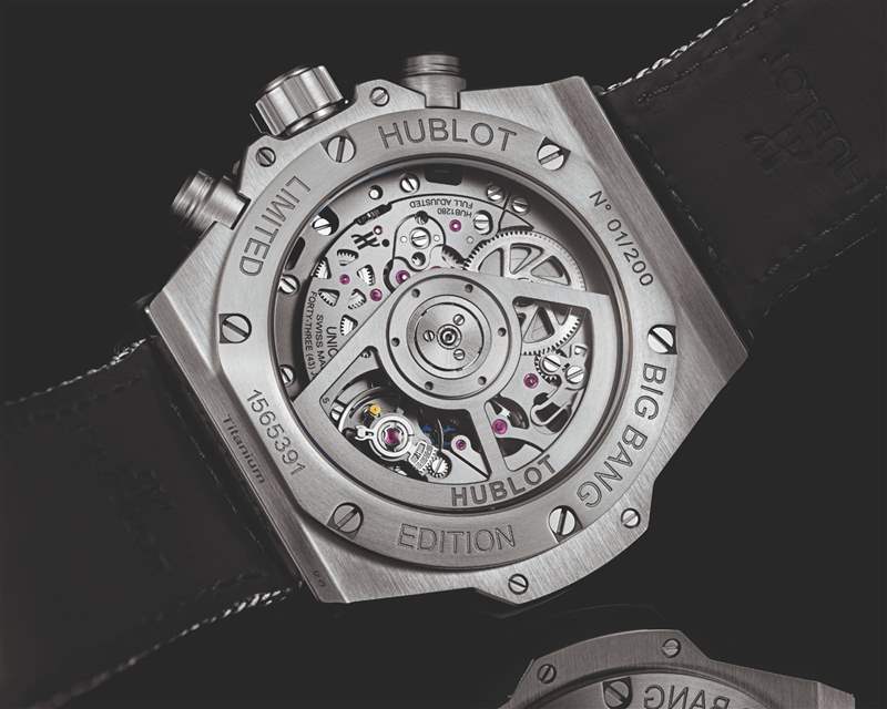 圖片來源:HUBLOT HUBLOT鈦金屬奢華工業(yè)風Big Bang Unico 限量200枚首次線上發(fā)售-復刻表