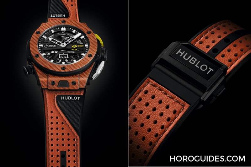 橘色、超輕量、可計(jì)桿數(shù),Hublot Big Bang Unico高爾夫球表新色亮相-復(fù)刻表