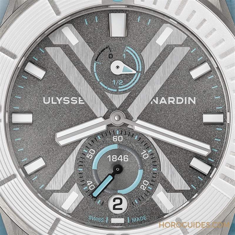 ULYSSE NARDIN - 來(lái)自南極大陸的冰藍(lán)魅力｜雅典表Diver X Antarctica