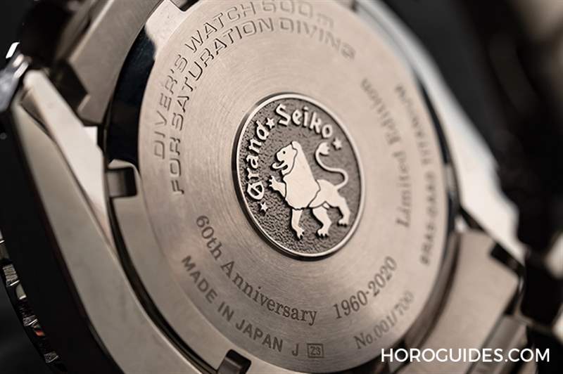 系出東瀛的鋼鐵硬漢｜GRAND SEIKO 60周年專業600米潛水表SLGA001-復刻表