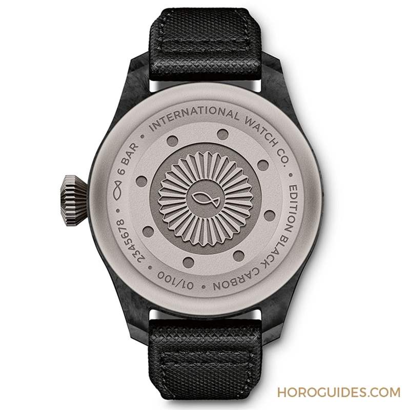 不僅限量，還有隱藏版｜IWC大型飛行員「黑碳」特別版-復刻表