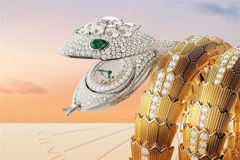 時(shí)間即珠寶！裝配全世界最小機(jī)芯之一的寶格麗Serpenti Misteriosi-復(fù)刻表