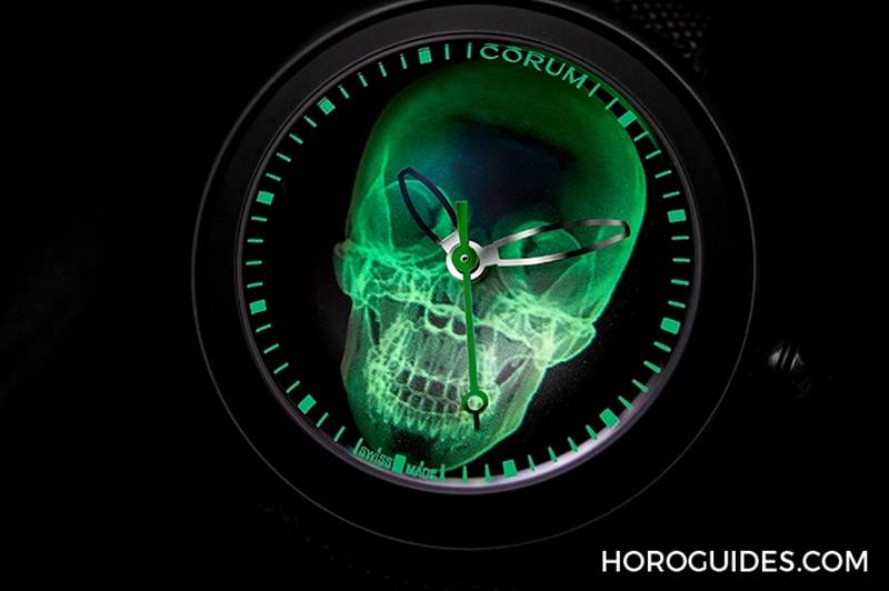 第二代登場，昆侖表Bubble 47 Skull X-Ray 泡泡系列骷髏頭腕表-復(fù)刻表