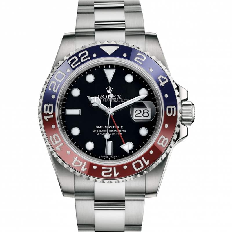 116719BLRO 勞力士GMT百事圏為什么最受歡迎?來了解Rolex GMT Master到GMT-Master II的進化史-復刻表